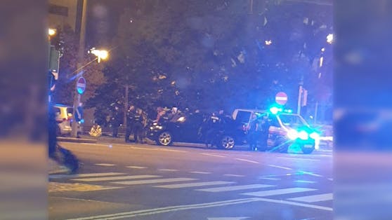 In der Schüttaustraße (Wien-Donaustadt) kam es zur Festnahme. 