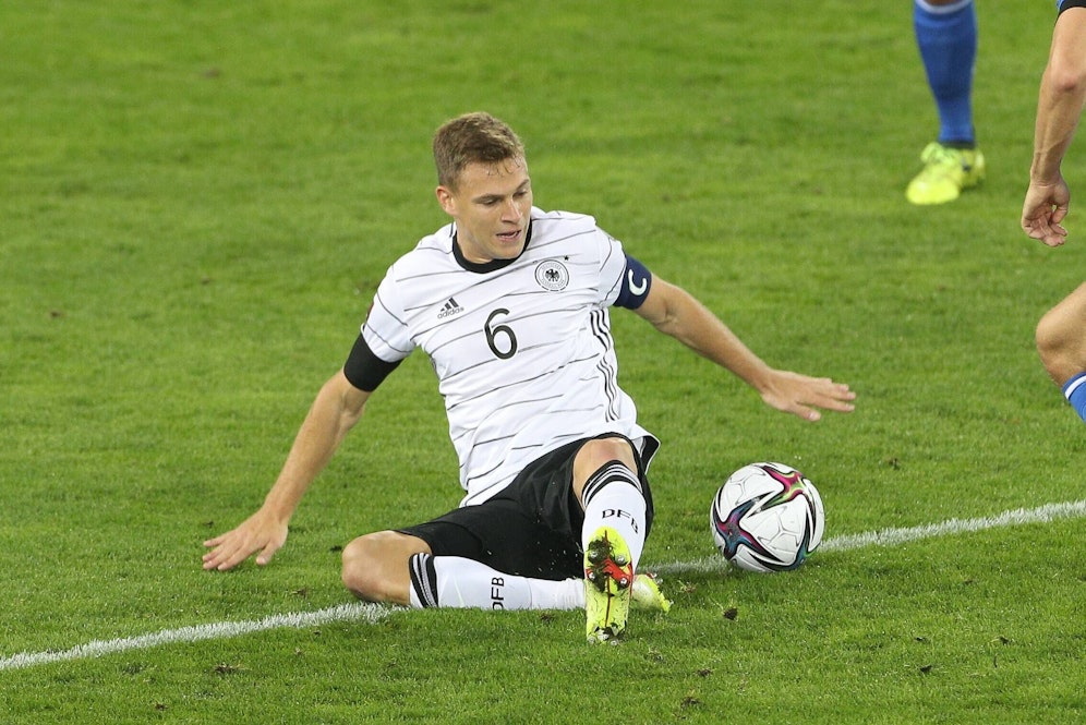 Joshua Kimmich im Duell gegen Liechtenstein. 