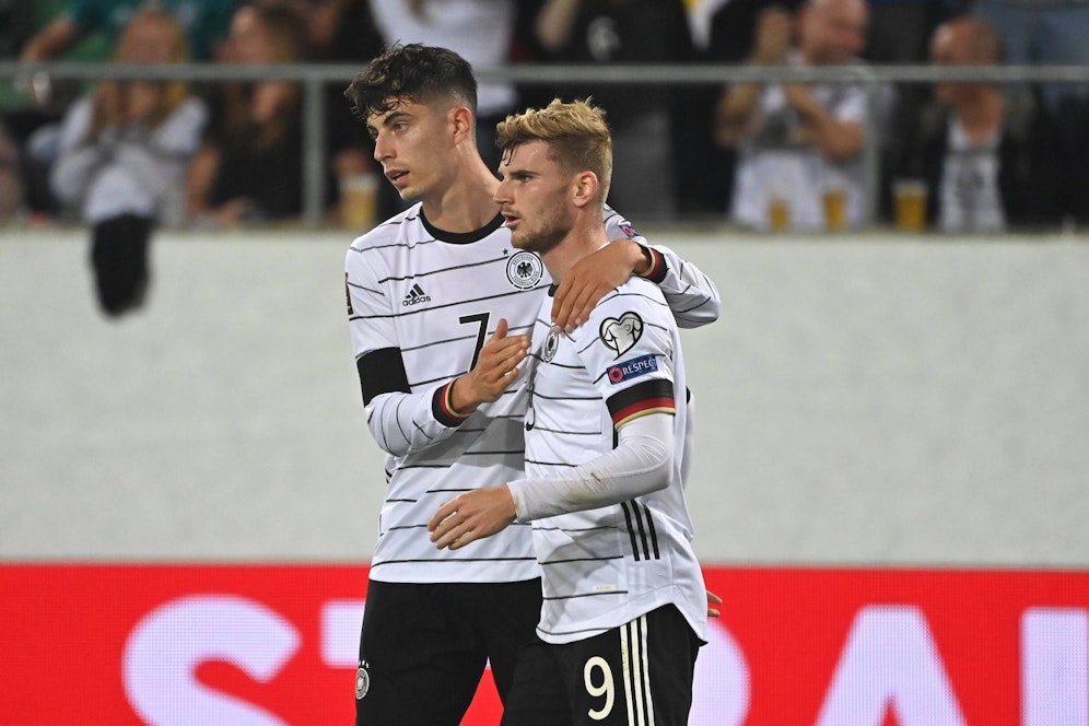 Timo Werner erlöste die DFB-Elf mit dem 1:0. 