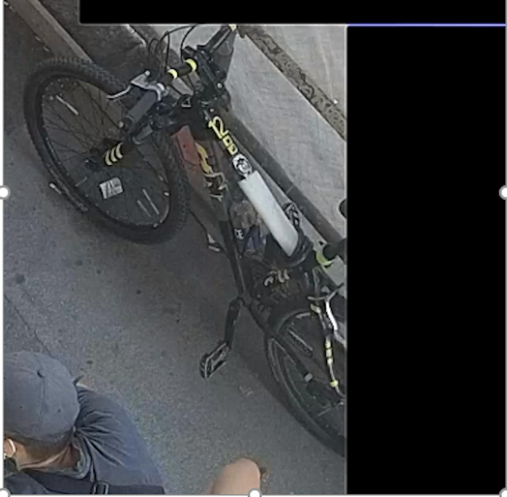 Mit diesem Fahrrad waren sie laut Polizei unterwegs.