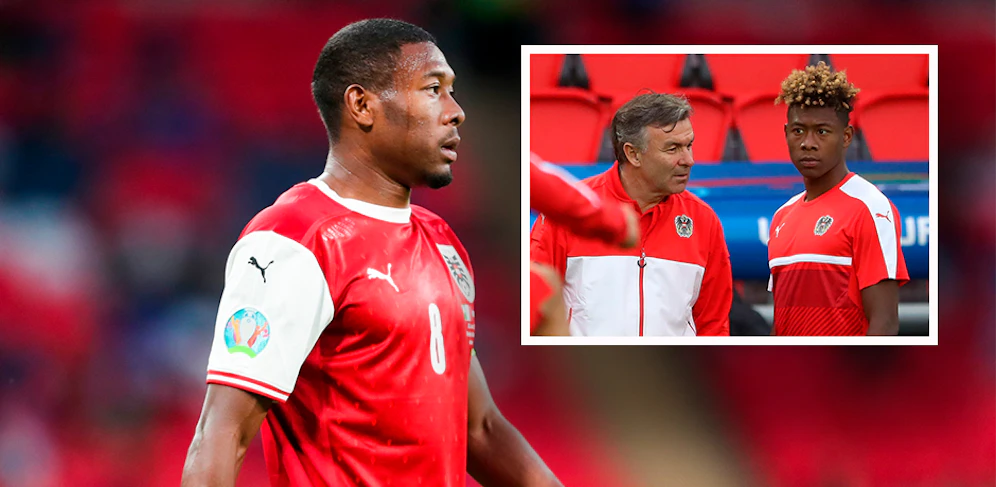 David Alaba trifft auf Willi Ruttensteiner. 
