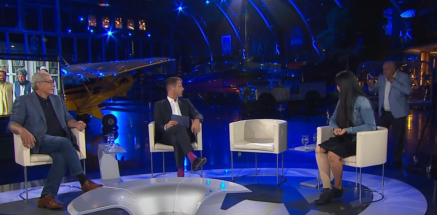 Entwicklungshelfer und Arzt Reinhard Erös hatte keine Lust mehr, zu diskutieren.