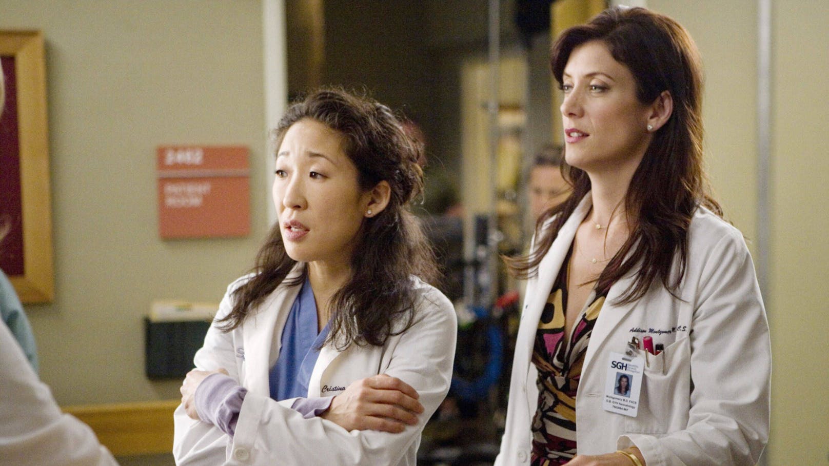 Das waren noch Zeiten: Sandra Oh und Kate Walsh in der vierten Staffel "Grey's Anatomy".
