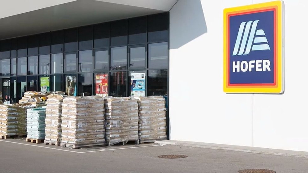Eine Hofer-Filiale.