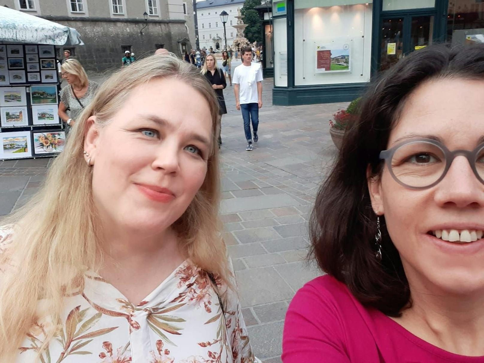 Shopping-Selfie mit Eva &amp; Daniela