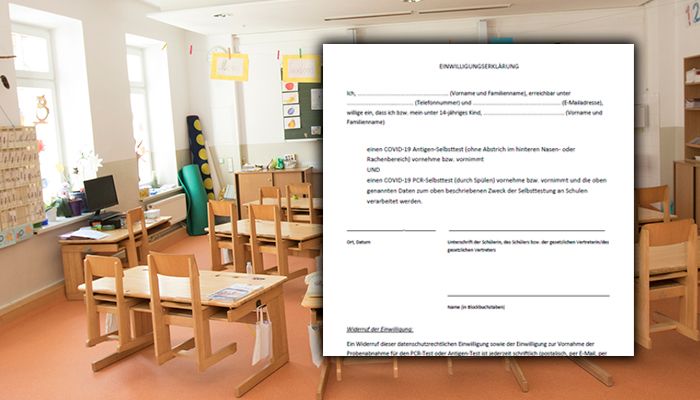 Ohne diesen Zettel kann dein Kind am Montag nicht in die Schule