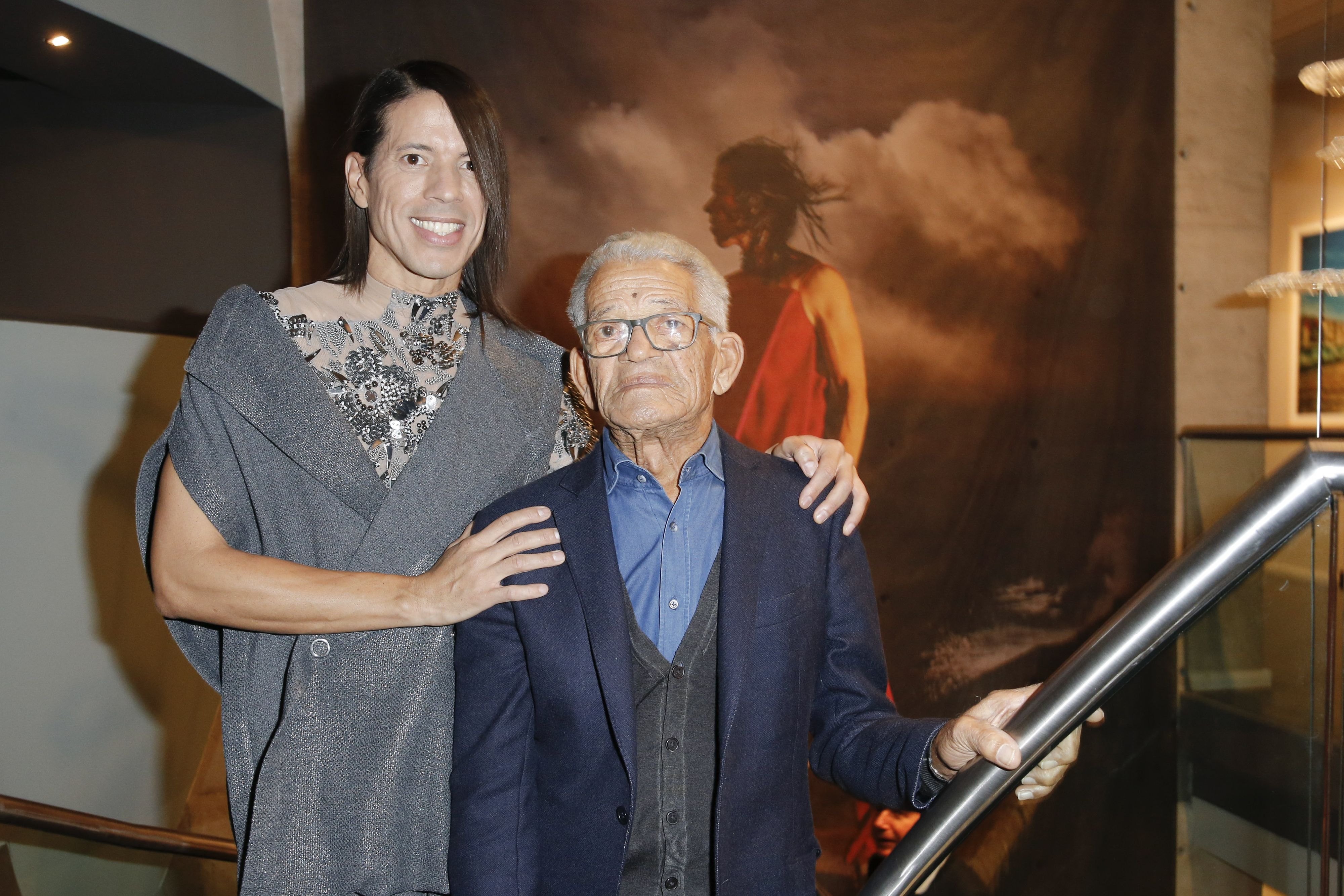 Jorge mit seinem Vater Gudelio.