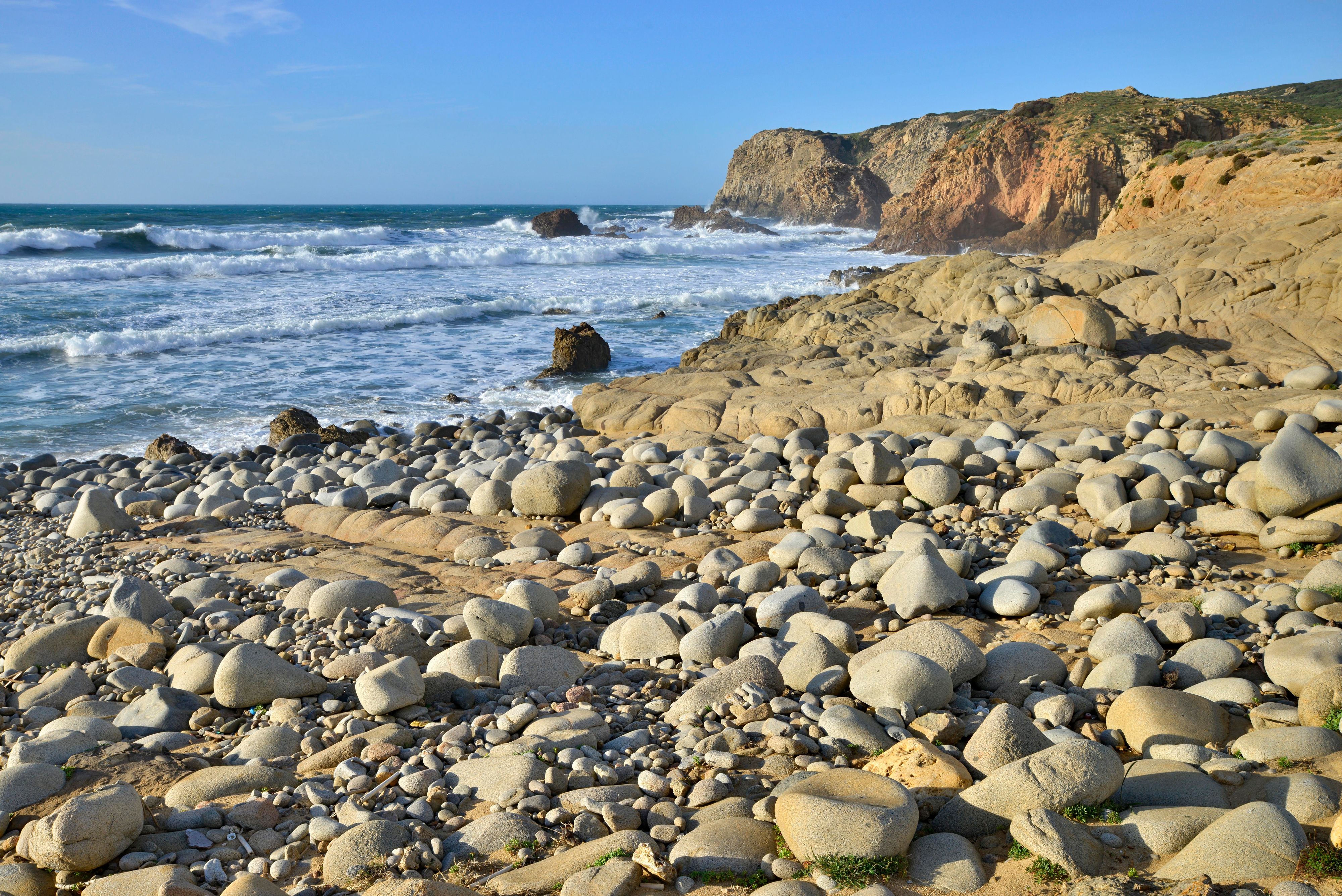Strand von Buggerru auf Sardinien