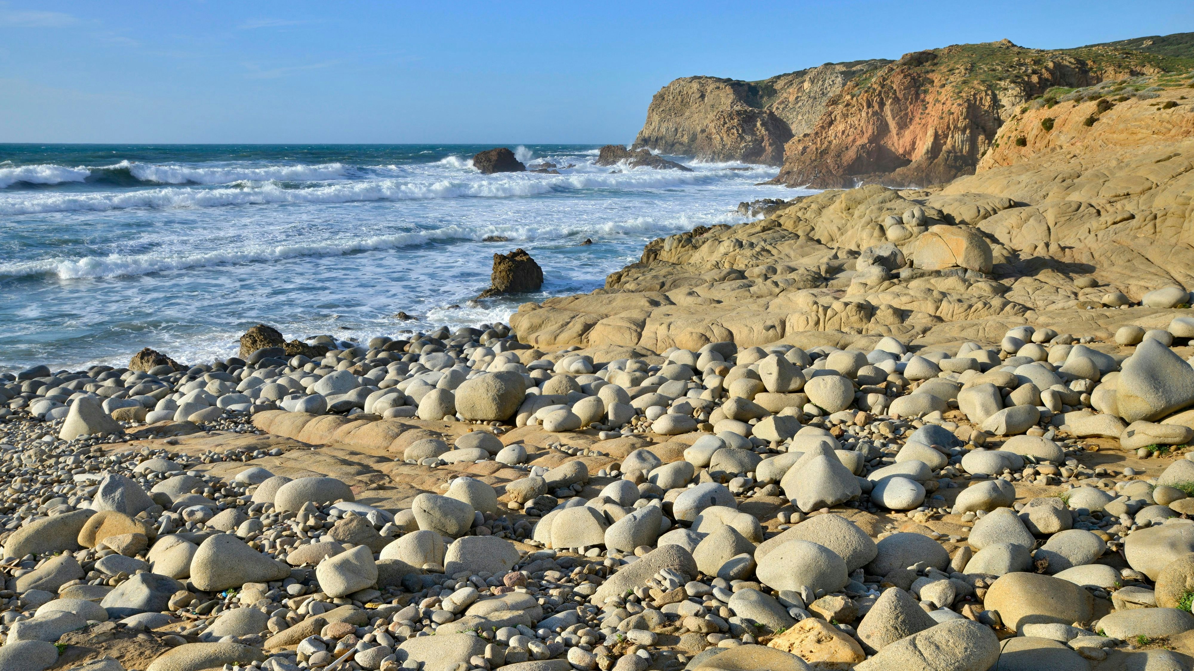 Strand von Buggerru auf Sardinien