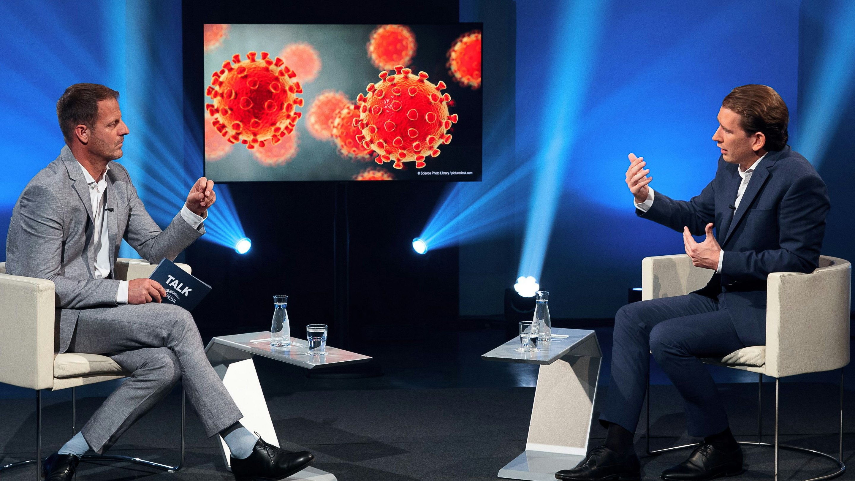 Sebastian Kurz sprach mit Michael Fleischhacker ausführlich über Corona.