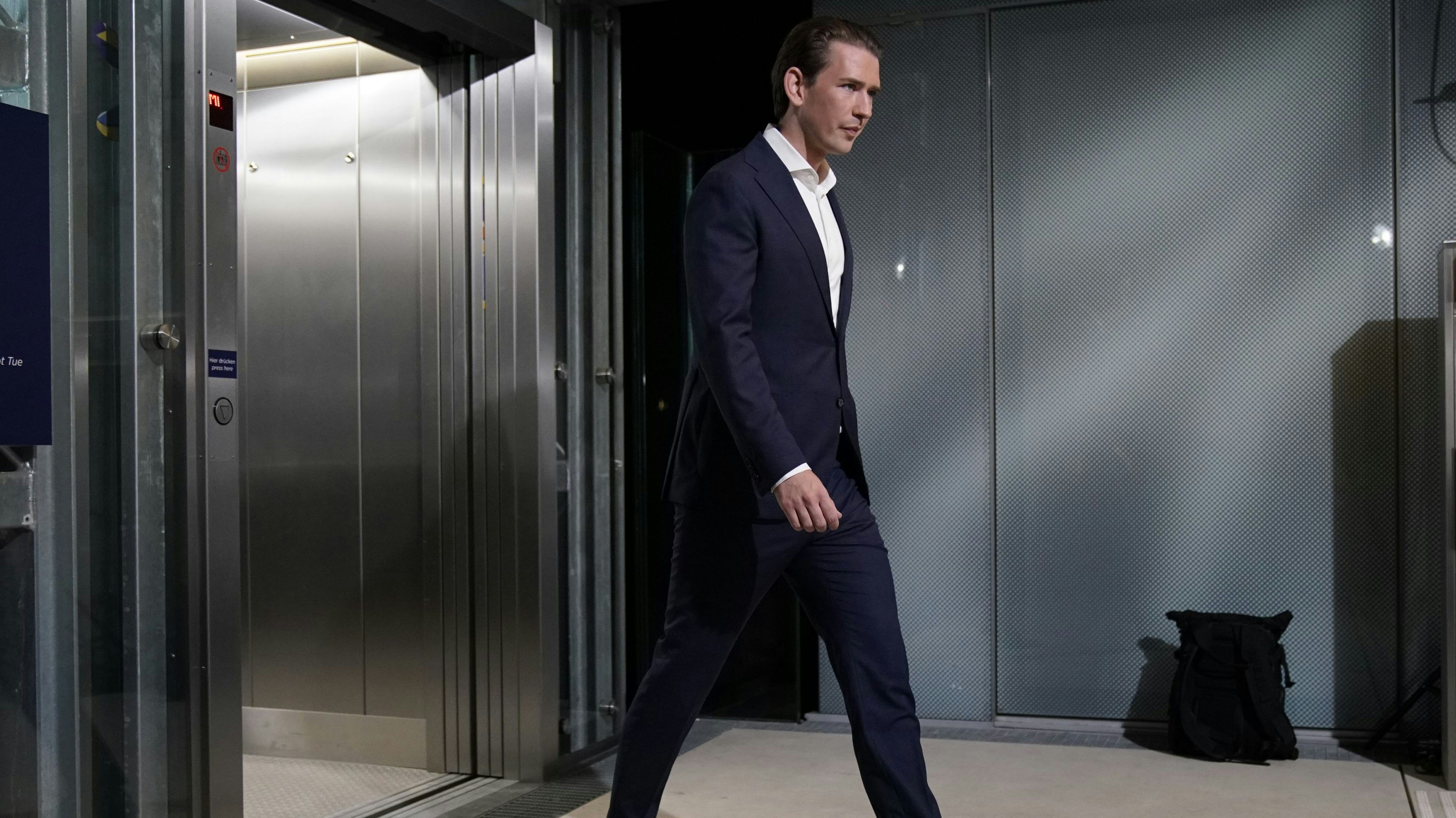 Bundeskanzler Sebastian Kurz (ÖVP) beim ORF-Sommergespräch am 06.09.2021