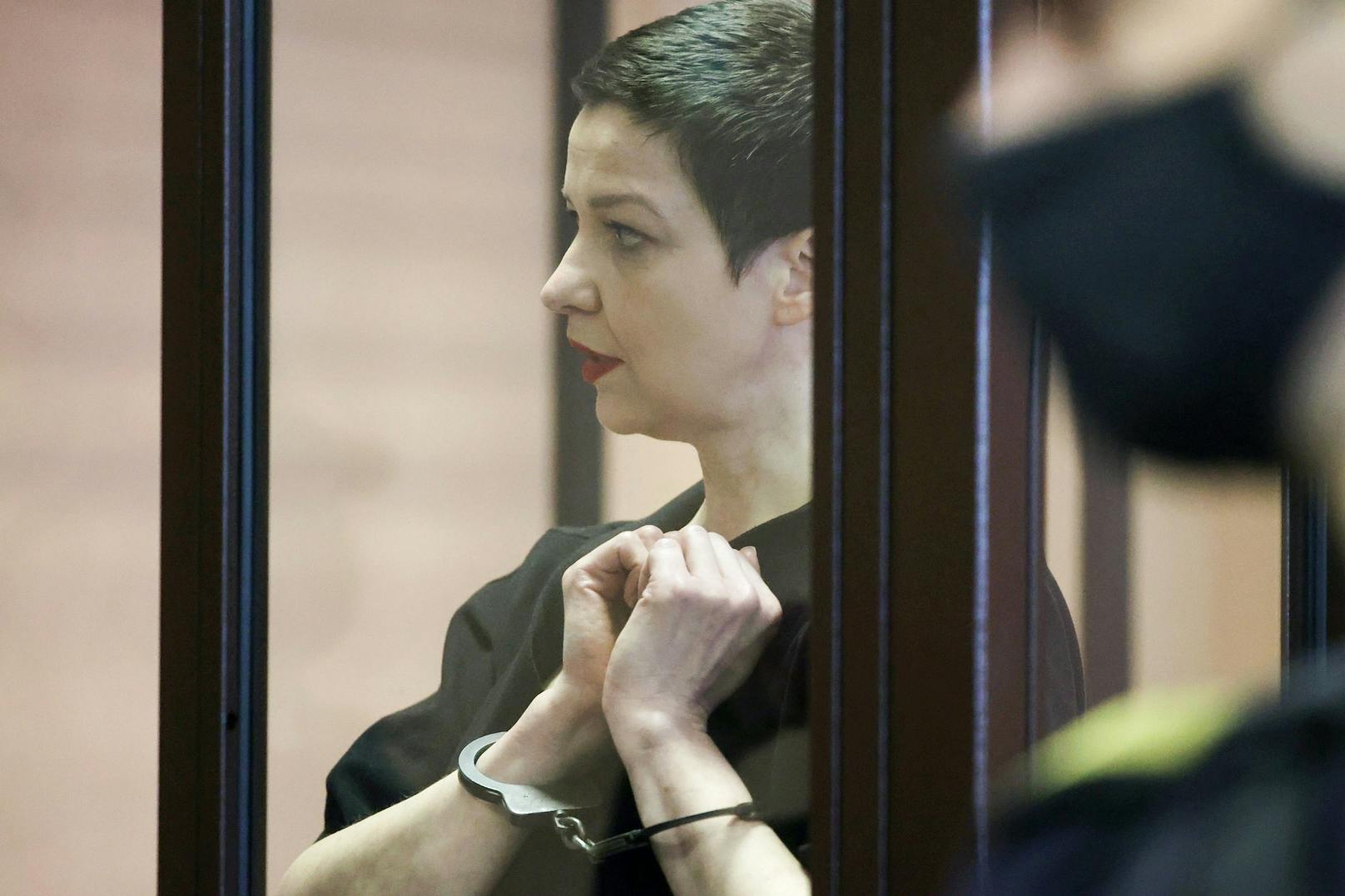 Maria Kolesnikowa muss für elf Jahren ins Gefängnis.