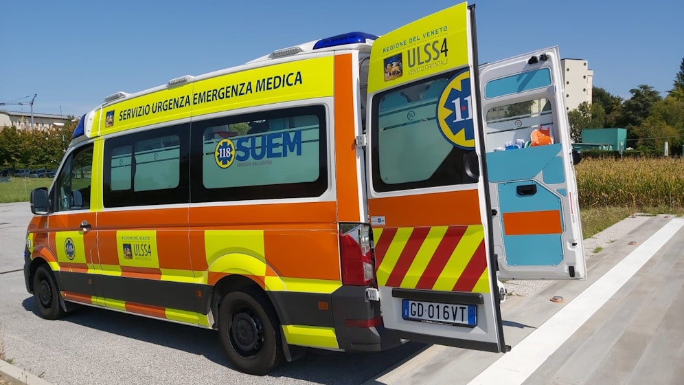 Flug von Italien nach Österreich