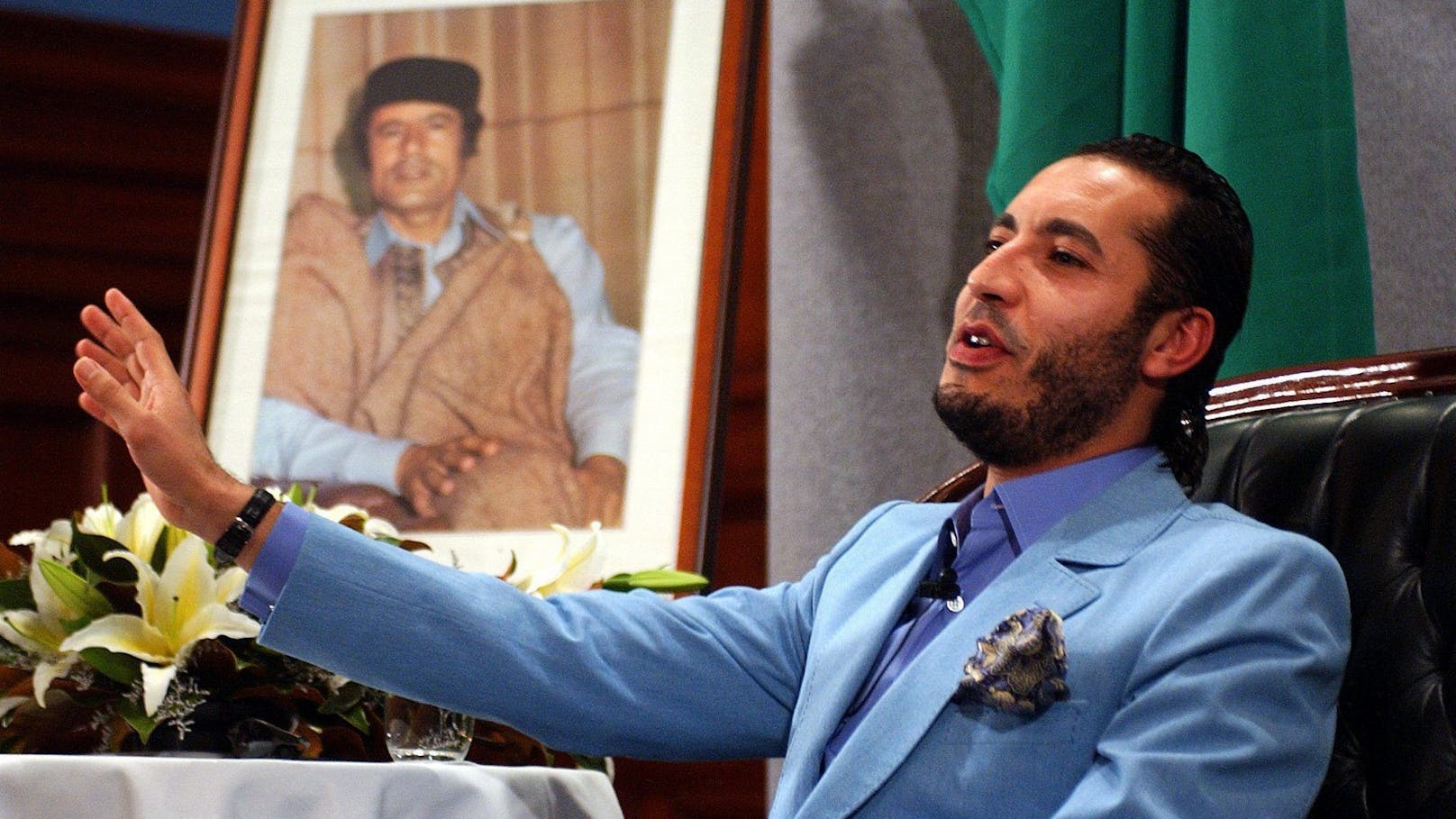 Wieder frei: Al-Saadi Gaddafi. (Archivbild)&nbsp;