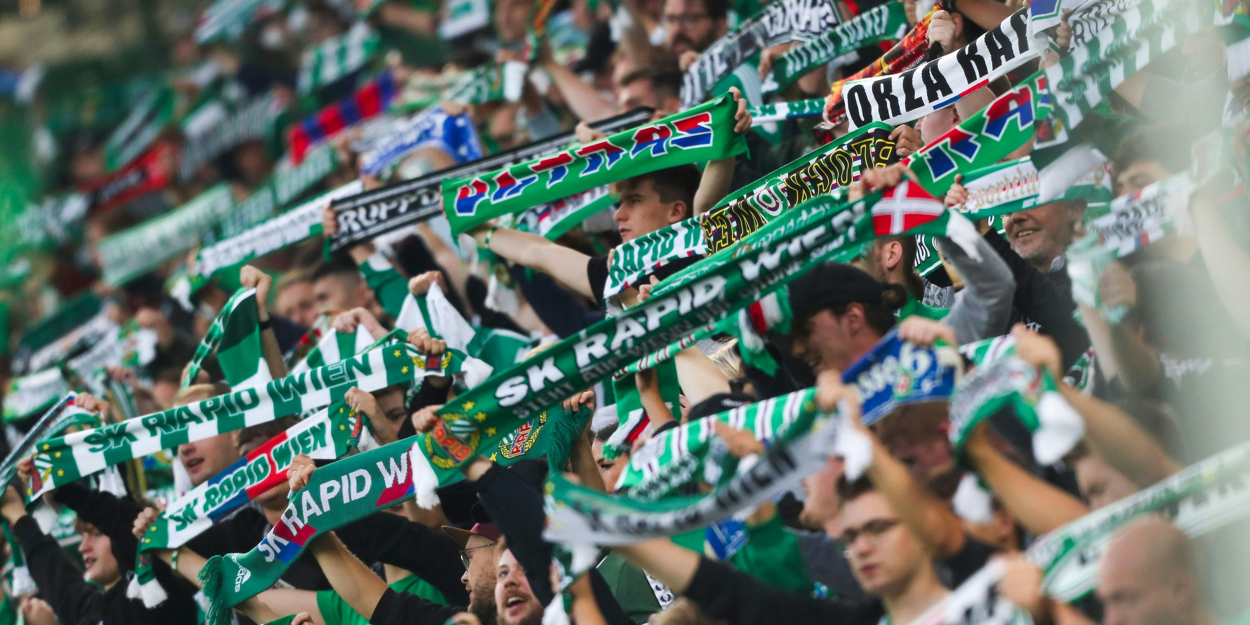 Rapid-Fans dürfen die Koffer packen.