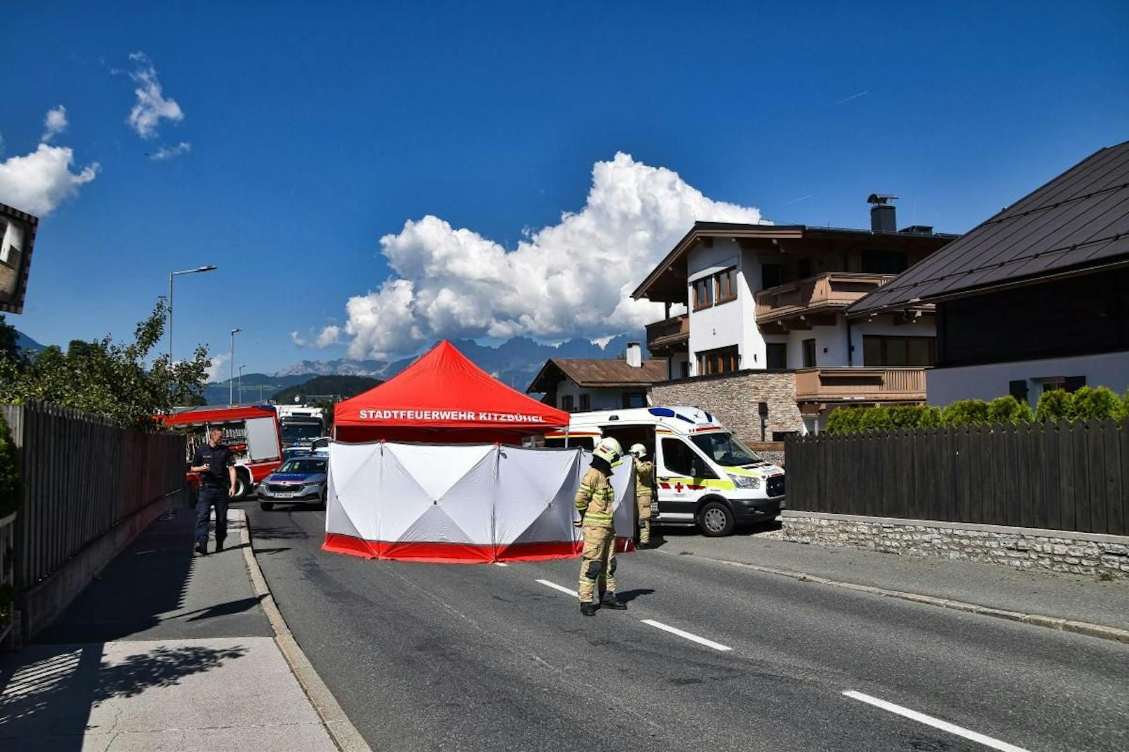 Die B170 musste in beiden Richtungen für knapp zwei Stunden gesperrt werden.