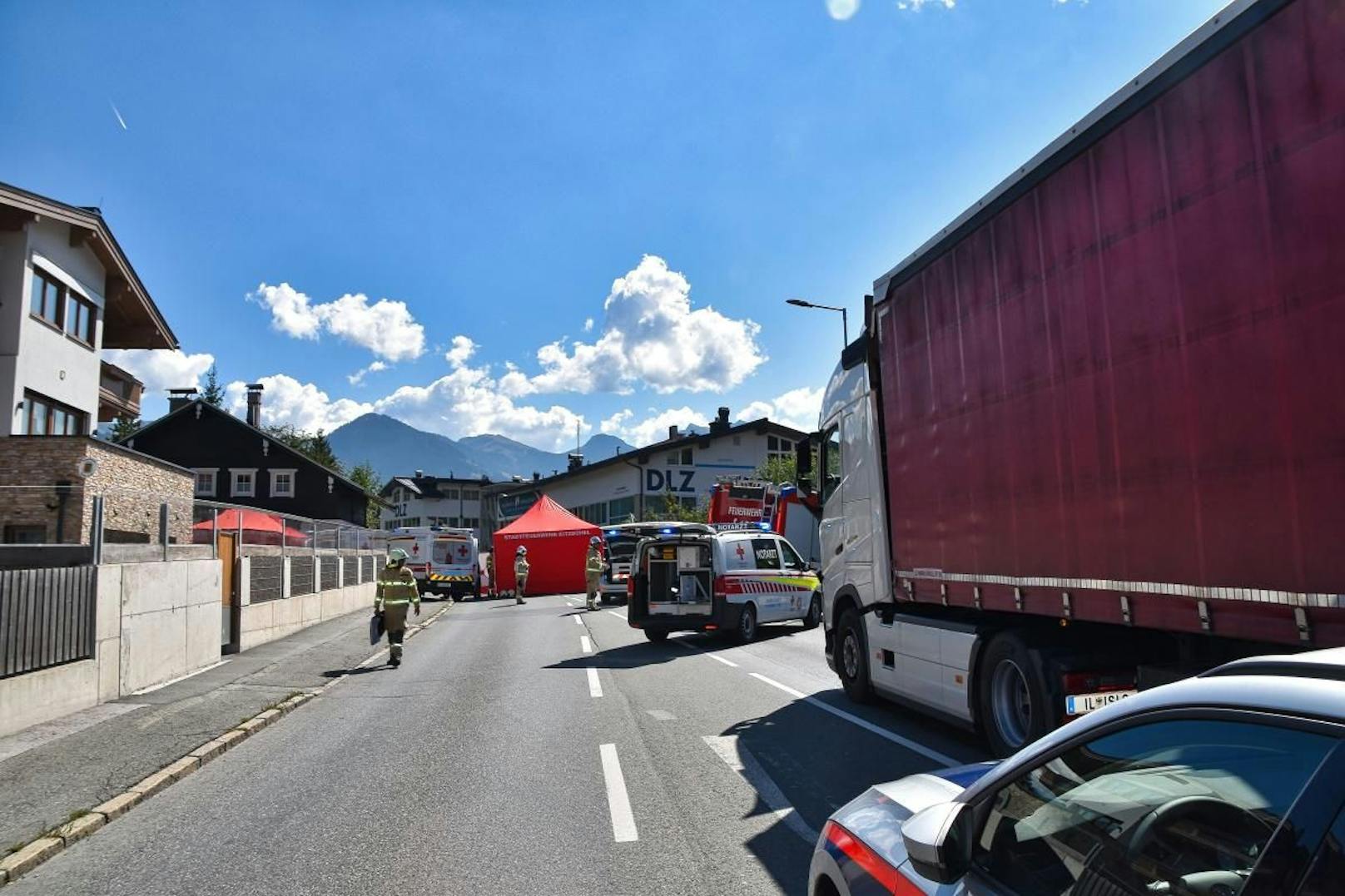 Der 54-jährige Biker stürzte am Montagnachmittag schwer.