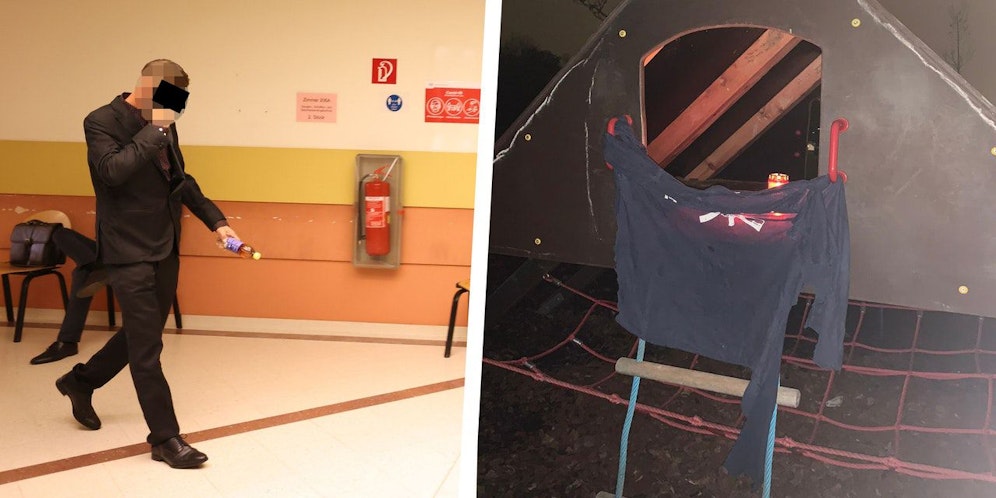 Der Nachbar (l.) überließ Drogen-Getränk, 17-Jähriger erfror in Zelt (r.)