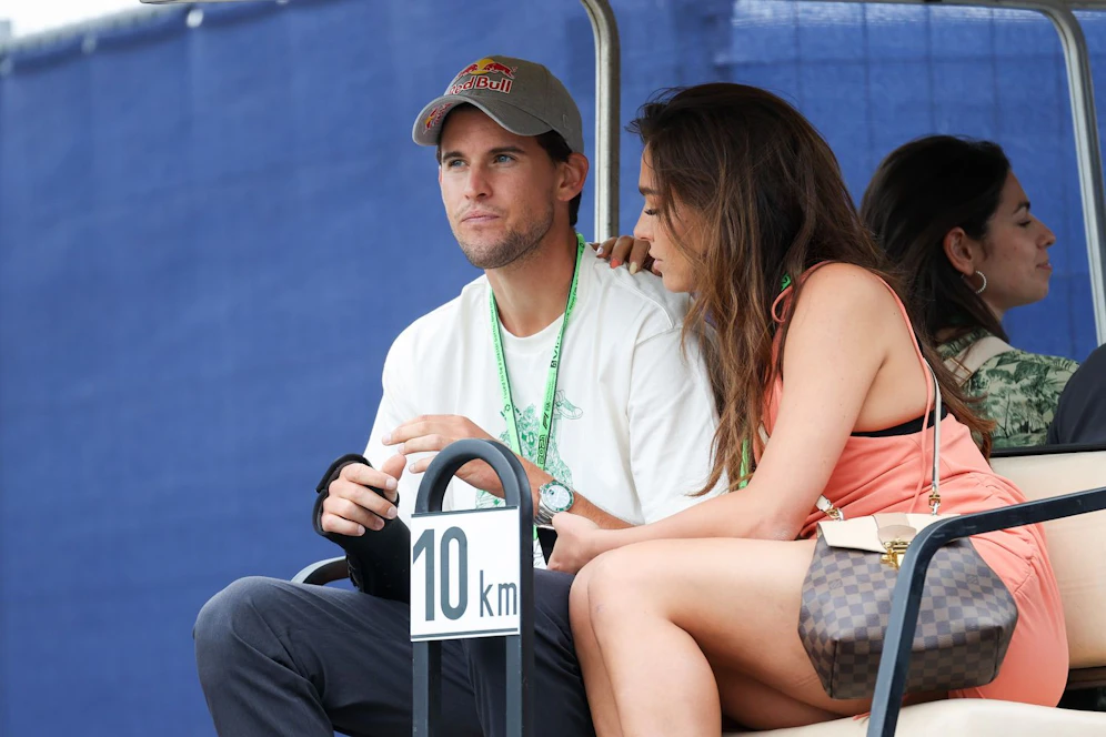 Dominic Thiem und seine Freundin Lili Paul-Roncalli.