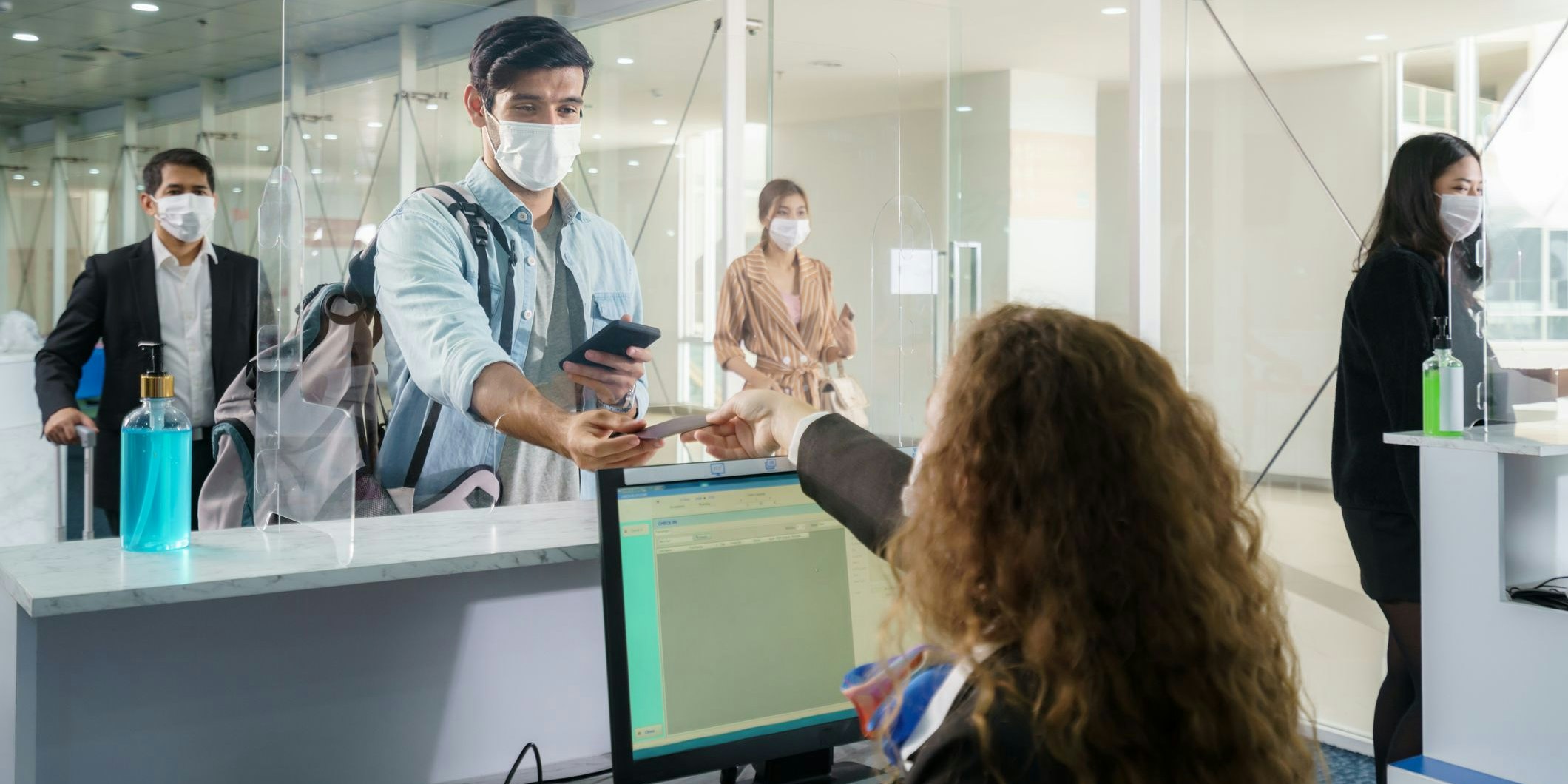 Wer nicht online eincheckte, musste am Flughafen 55 Euro für seine Bordkante zahlen.