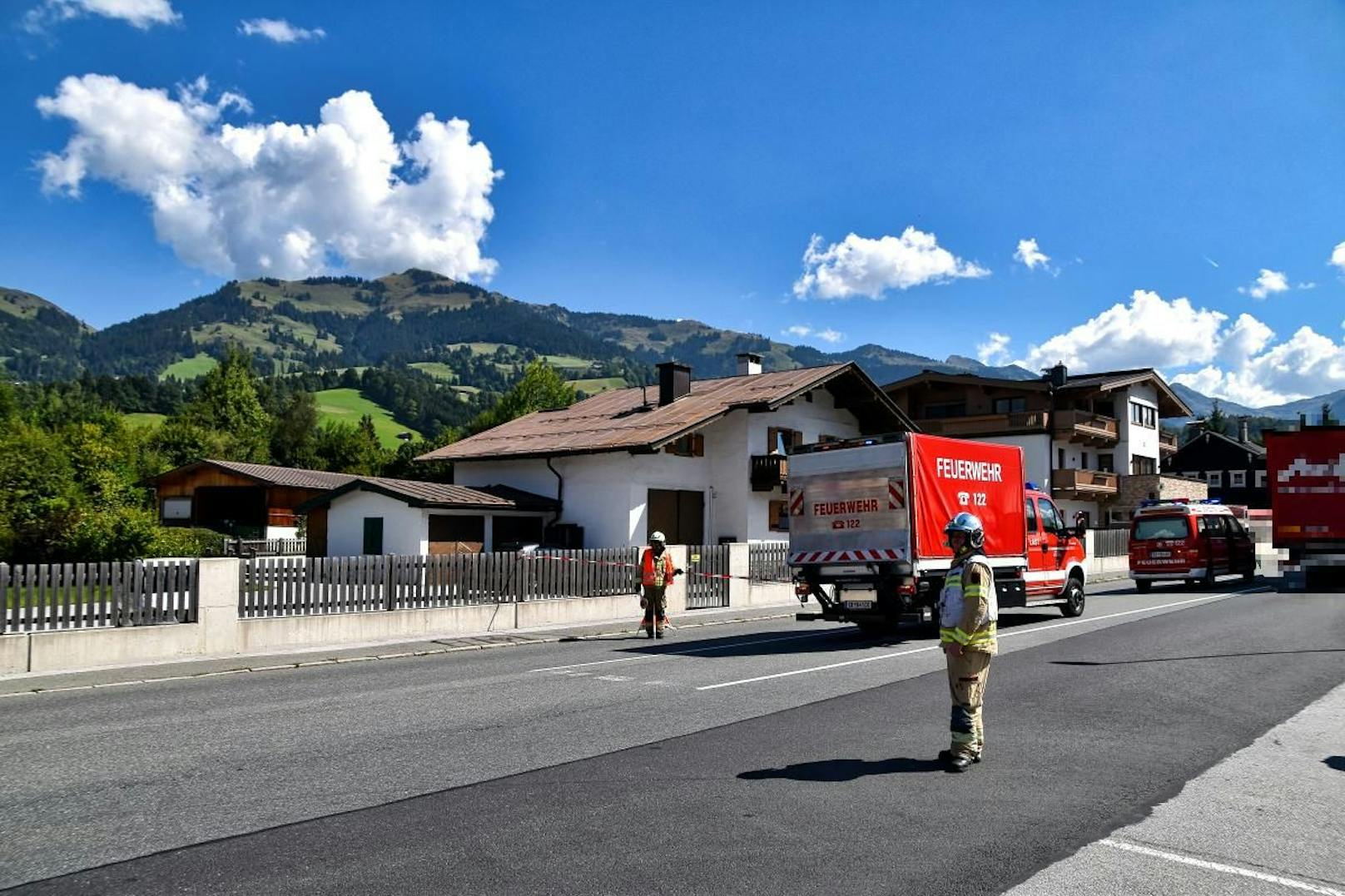 Die Stadtfeuerwehr Kitzbühel im Einsatz