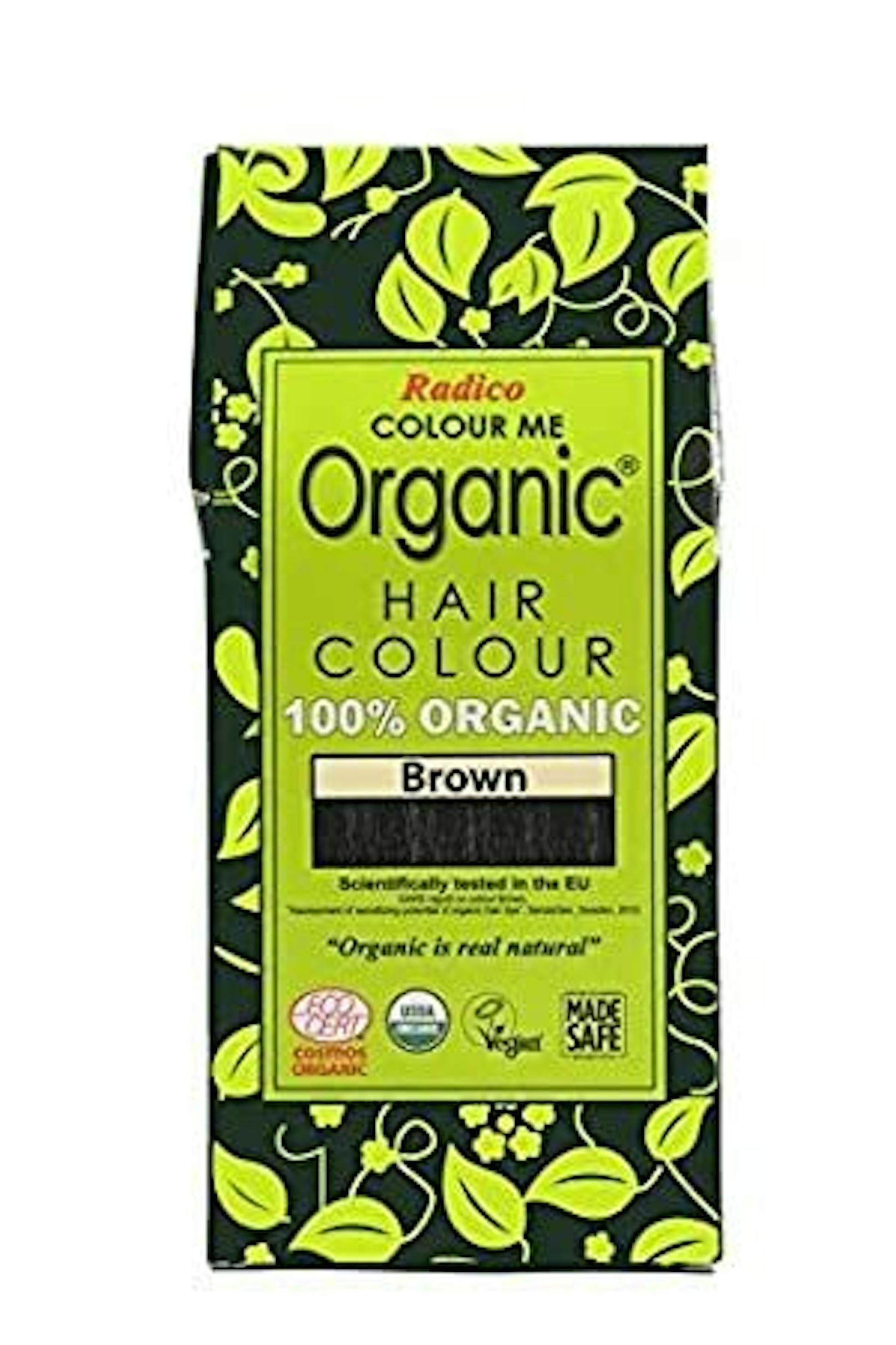 Radico Colour Me Organic Premium Hair Colour Braun