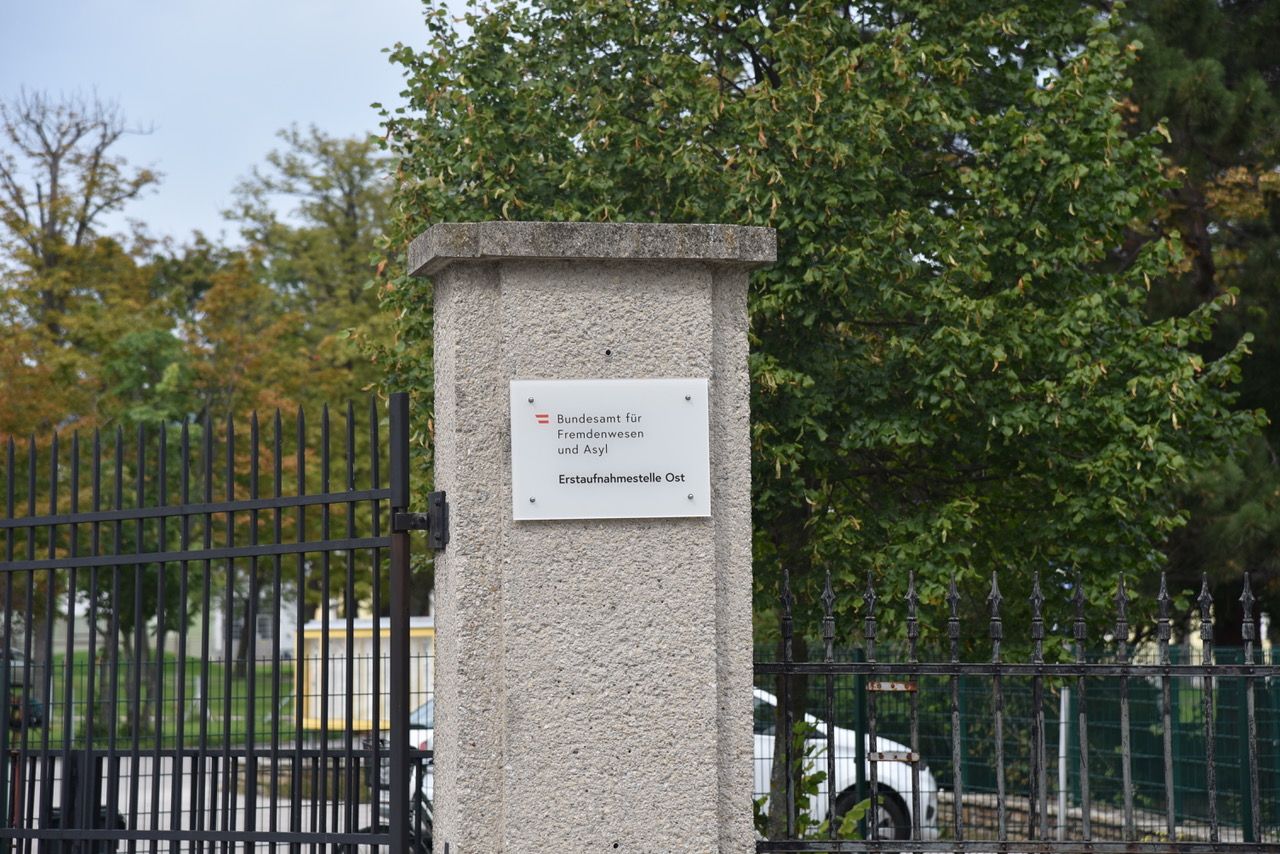 Erstaufnahmezentrum in Traiskirchen