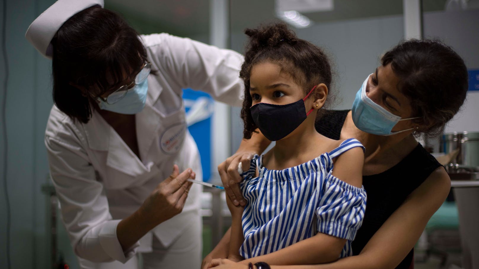 In Kuba werden Kinder schon gegen Covid geimpft.