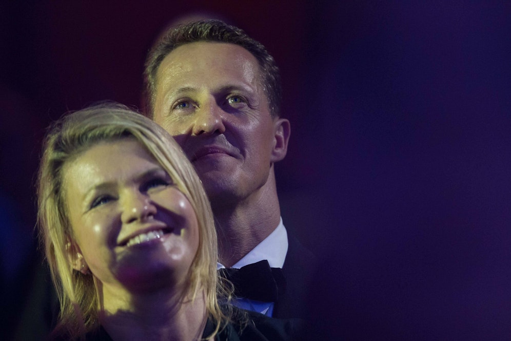 Corinna und Michael Schumacher.
