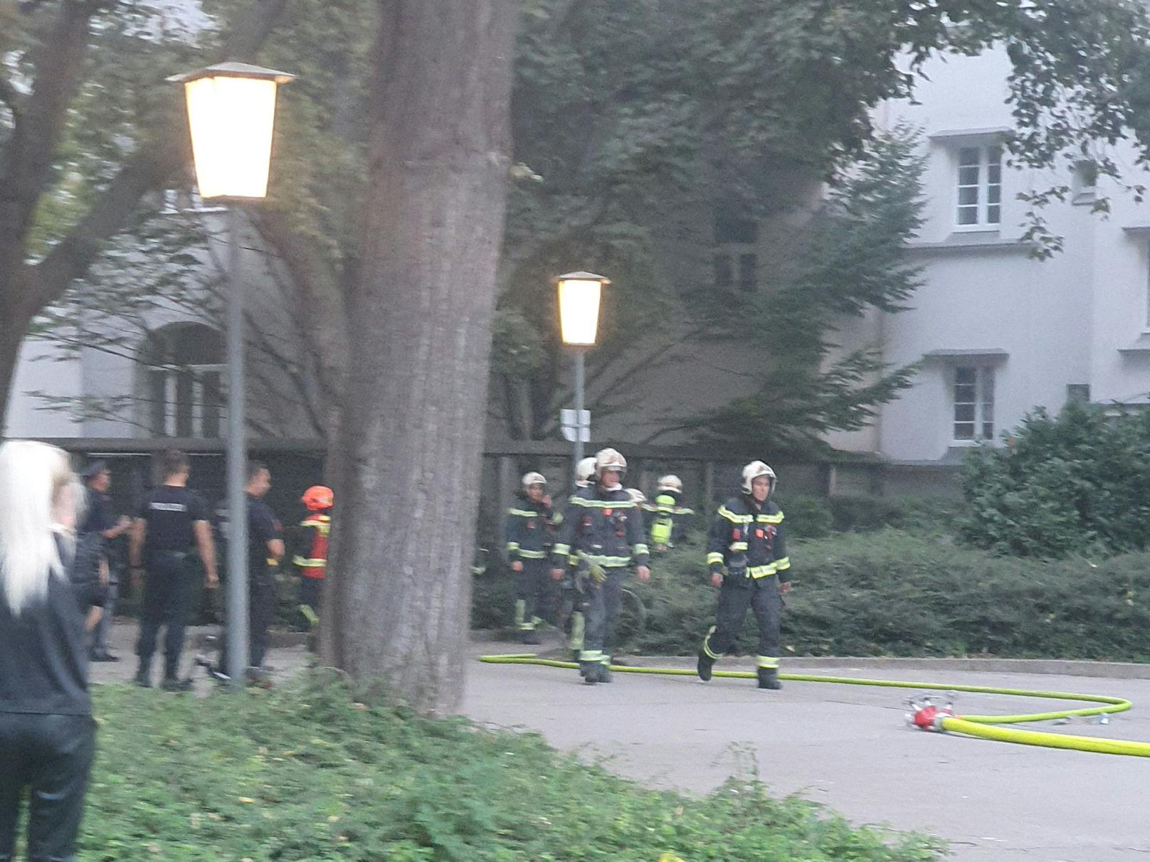 Feuerwehr-Einsatz in Wien-Landstraße