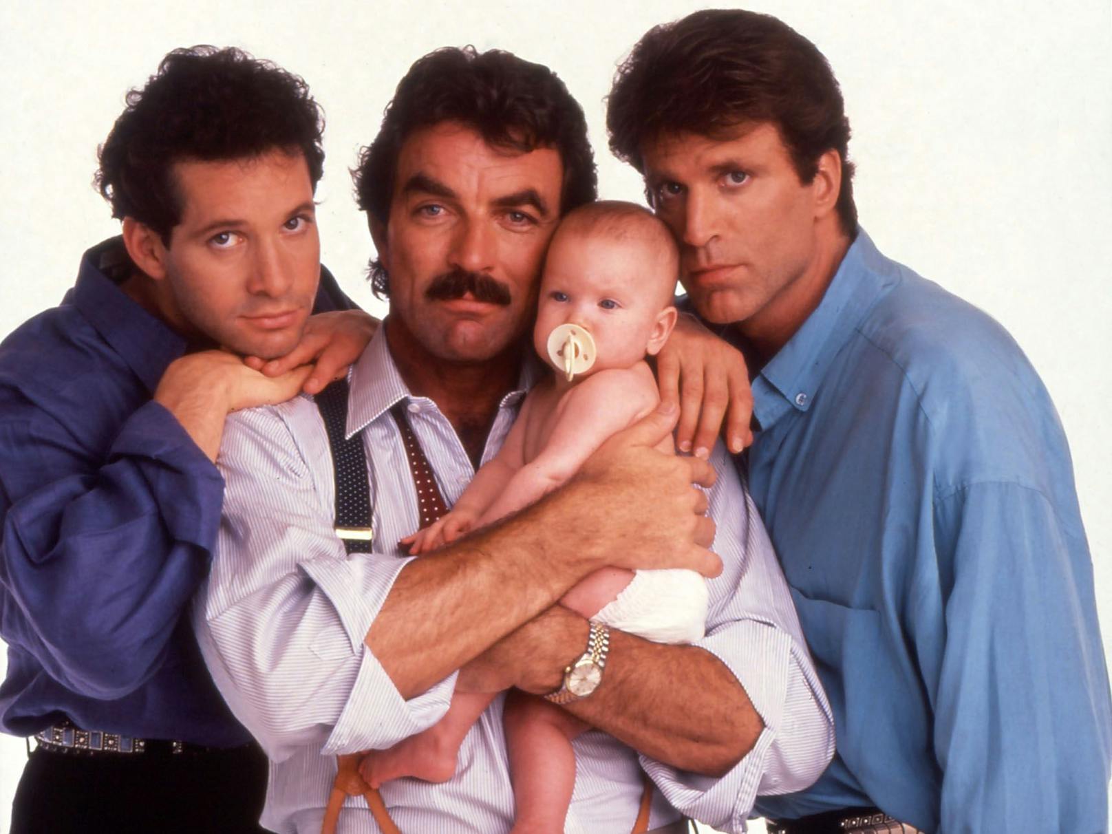 ... der Komödie "Drei Männer und ein Baby" (1987) zwei weitere Blockbuster. Steve spielte an der Seite von <strong>Tom Sellek</strong> (Magnum) und <strong>Ted Danson</strong> (Cheers, CSI) einen Vater wider Willens.
