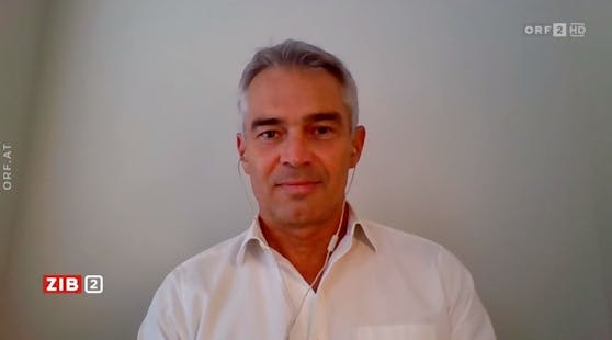 Epidemiologe Gerald Gartlehner war am Mittwoch in der ZIB2 zugeschaltet.