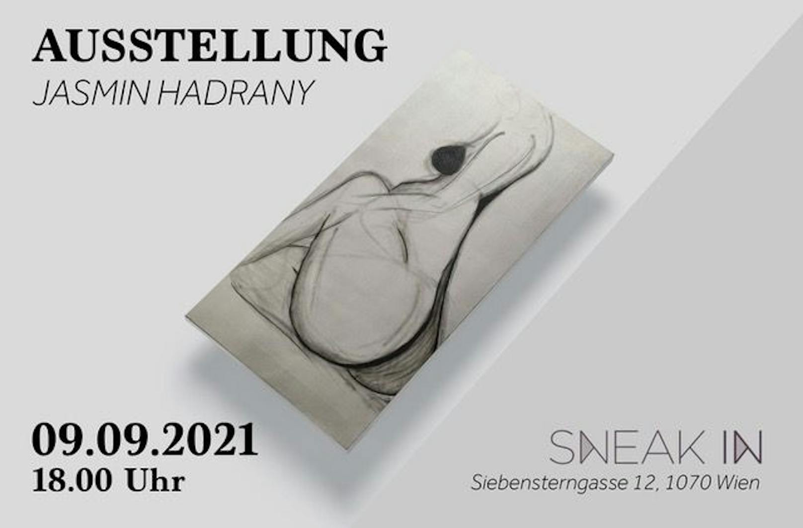 Die Ausstellung findet im Sneak in statt