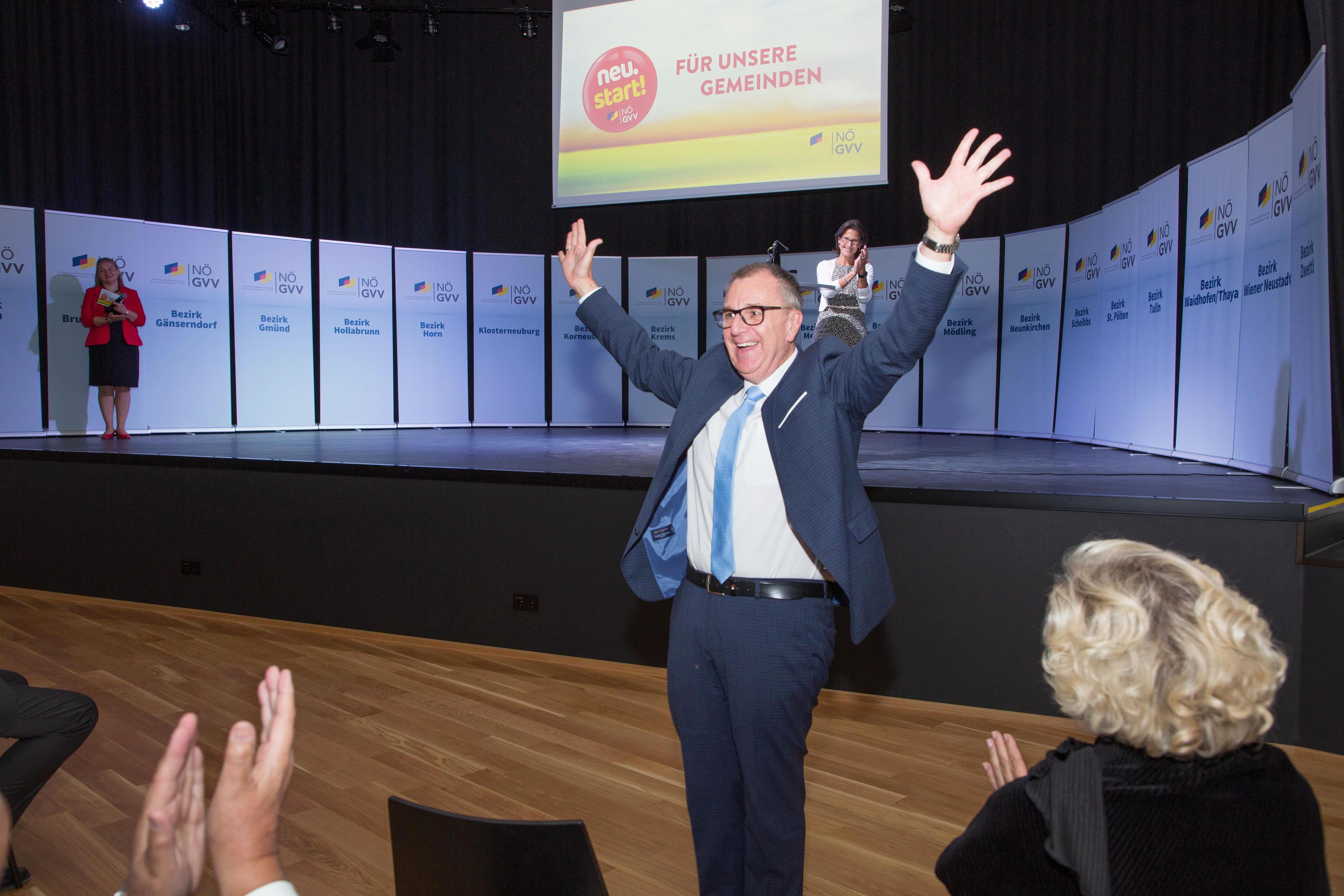 Dworak war über die Wiederwahl sichtlich erfreut.