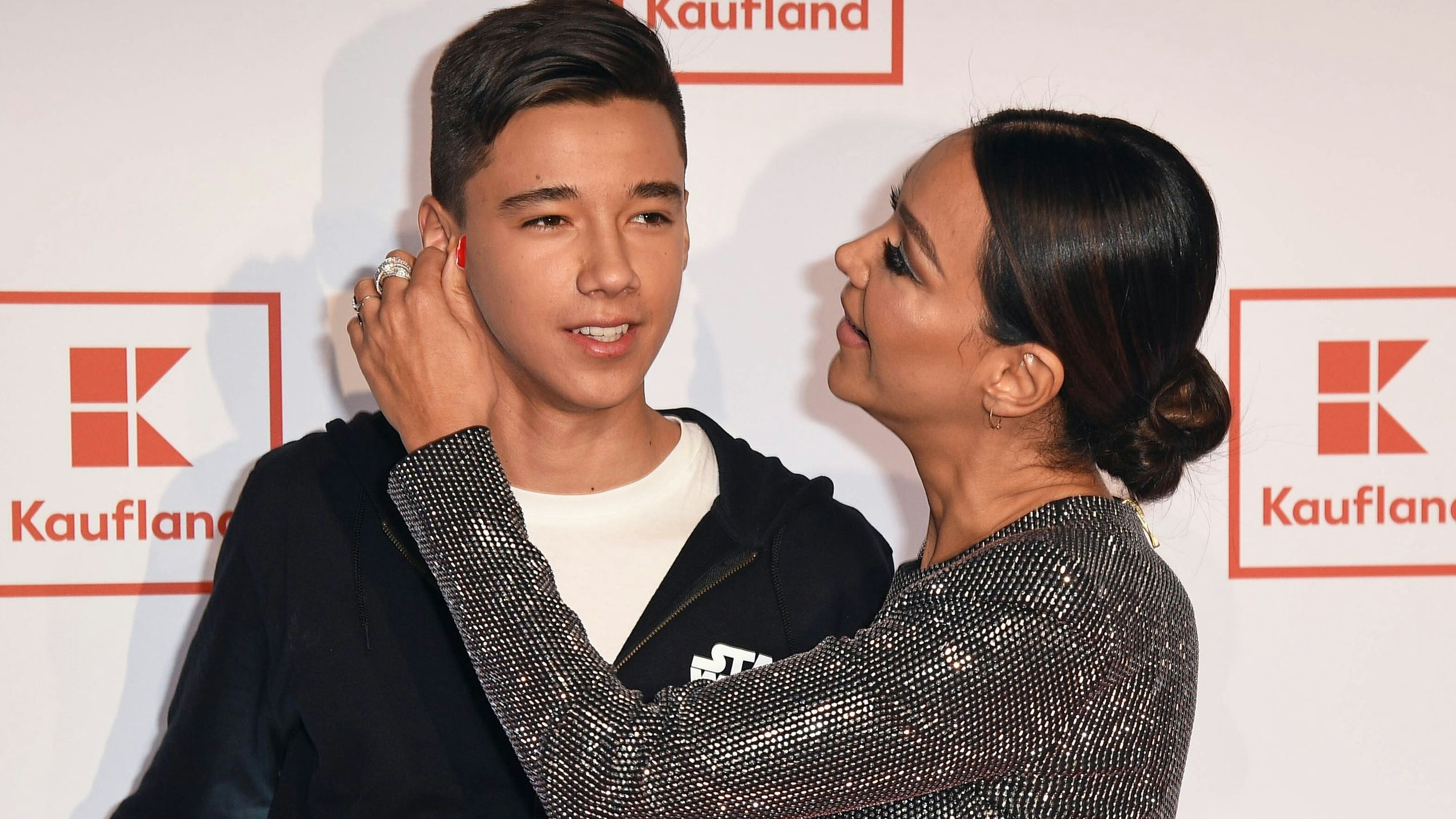 San Diego mit seiner prominenten Mutter Verona Pooth