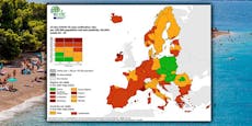 Europäische Corona-Karte: Ganz Kroatien ist rote Zone