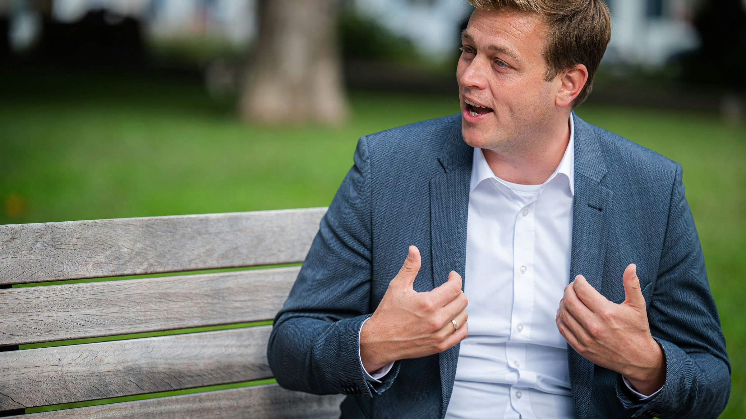 Stefan Kaineder von den Grünen fordert die Kennzeichnungspflicht.