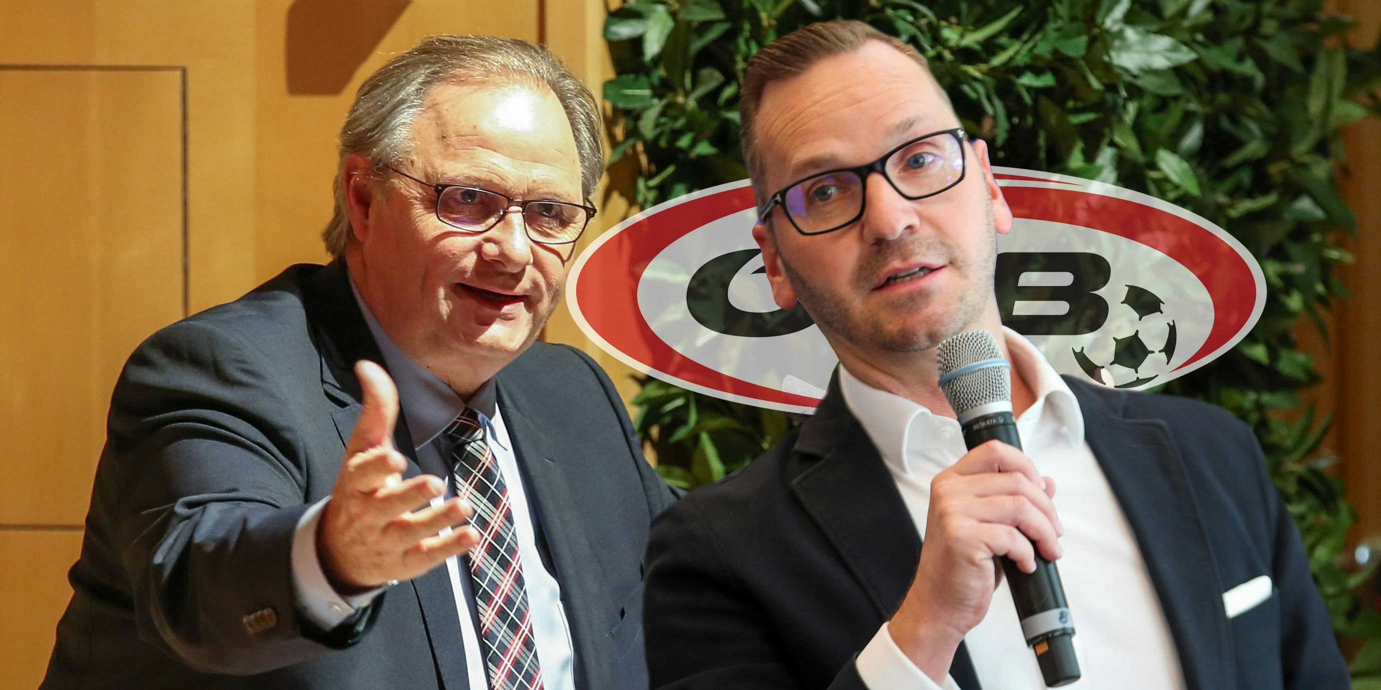 Milletich (l.) oder Schmid – wer wird ÖFB-Präsident?