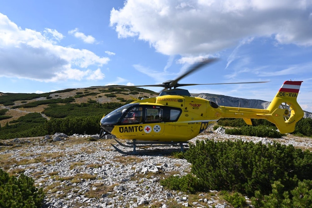 Der Schwerverletzte wurde mit dem Christophorus 3 ins Spital geflogen. (Symbolfoto)