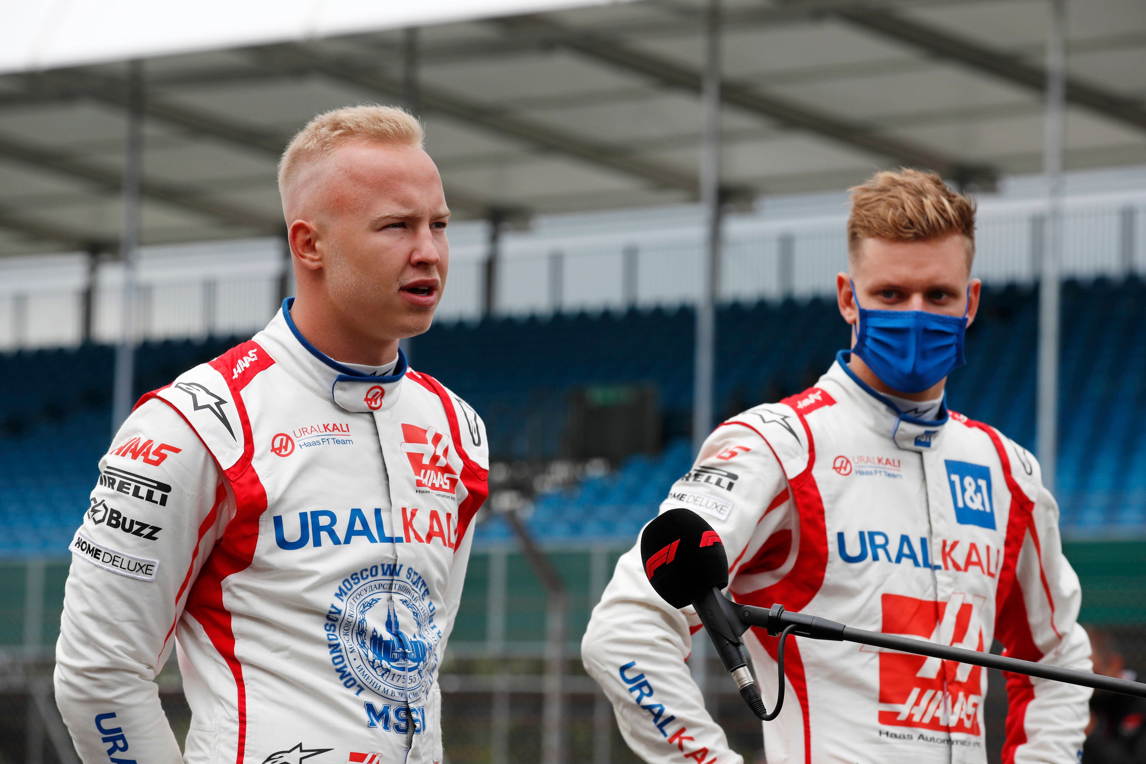 Nikita Mazepin und Mick Schumacher. 