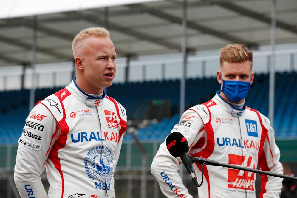 Nikita Mazepin und Mick Schumacher. 