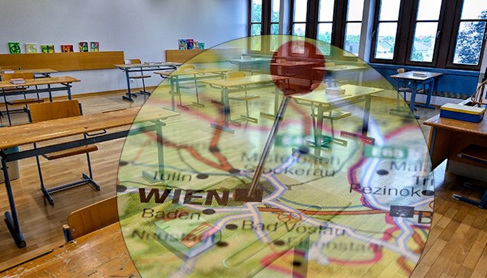 Corona-Sorge in großem Wiener Gymnasium.