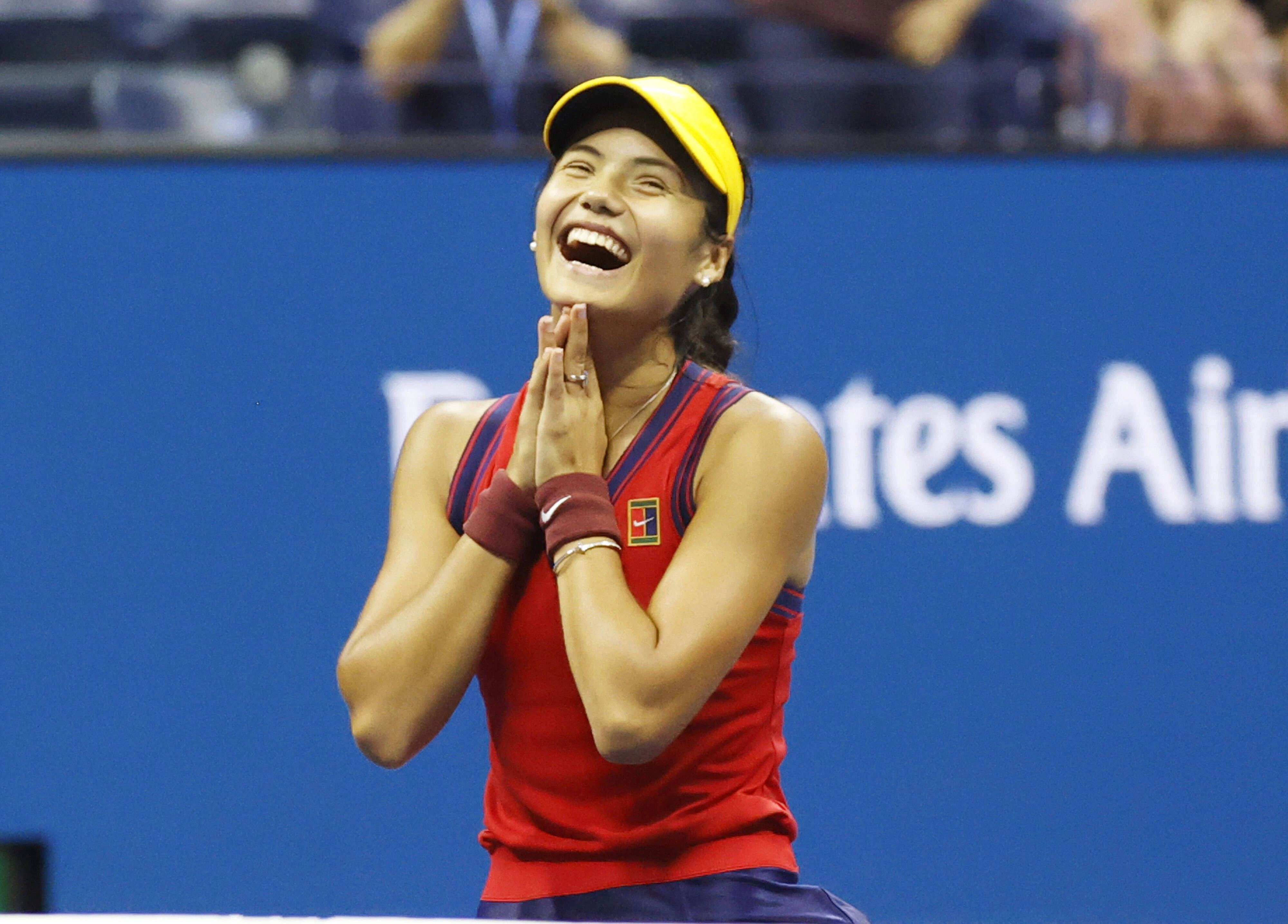 Emma Raducanu steht im Finale der US Open. 