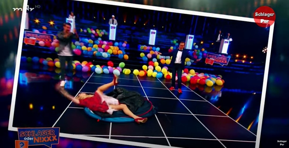 <strong>Melissa Naschenweng</strong> passiert in der TV-Show 