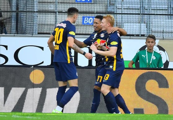 Salzburg gewinnt auch das zehnte Pflichtspiel.