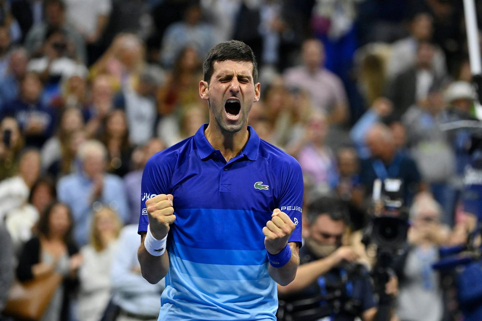 Novak Djokovic steht im Finale der US Open. 