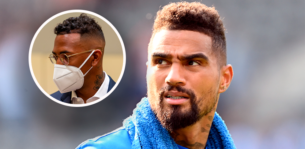 Kevin Prince Boateng bricht mit seinem Bruder. 
