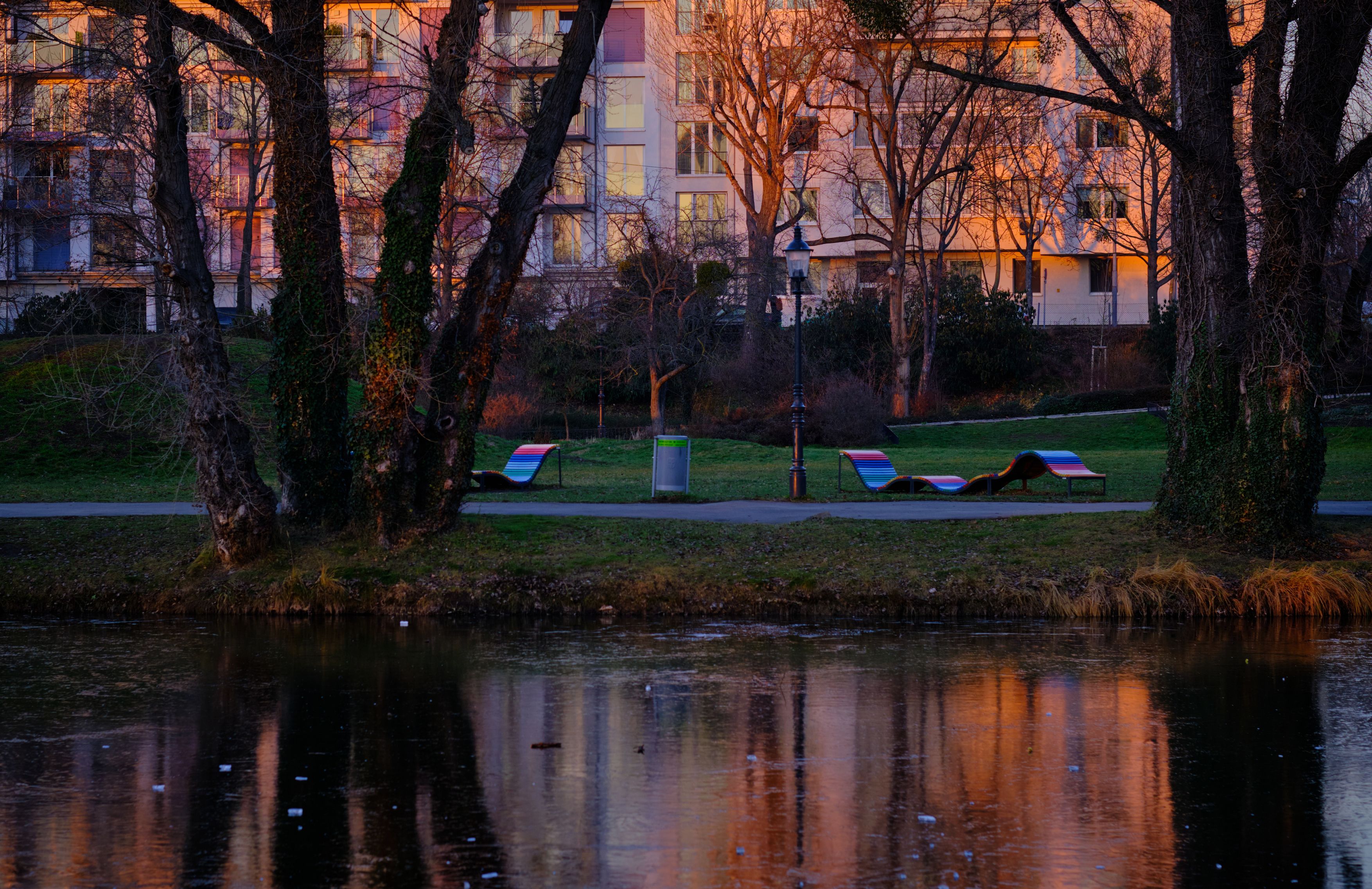 Messer-Attacke im Wiener Wasserpark im 21. Bezirk
