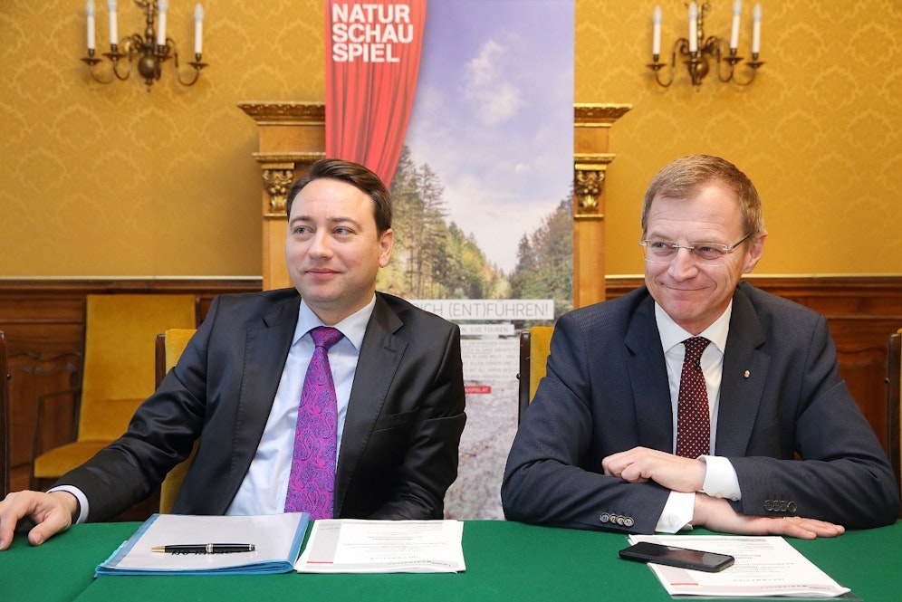  28 Prozent der Oberösterreicher bevorzugen eine Koalition mit  der FPÖ von Manfred Haimbuchner und der ÖVP von LH Thomas Stelzer.