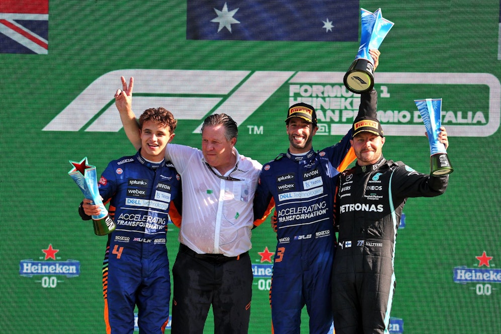 McLaren jubelt über den Monza-Doppelsieg.